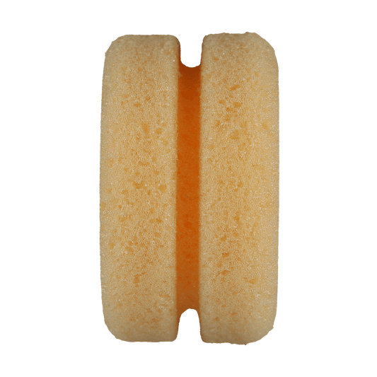 350 - Orange Tire Dressing Sponge (Bulk) - 3.5" x 2"
