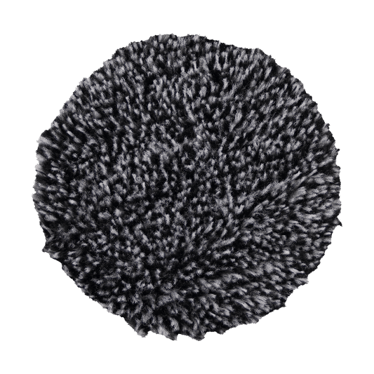 192MFP - 1" URO Fiber® Microfiber Pad (Black/White Fibers) White Foam Interface - Cutting