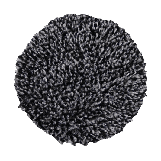 292MFP - 2" URO Fiber® Microfiber Pad (Black/White Fibers) White Foam Interface - Cutting