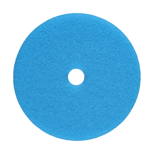 354EG - 3" Blue Coarse EdgeGuard™ Foam Pad - Heavy Cut