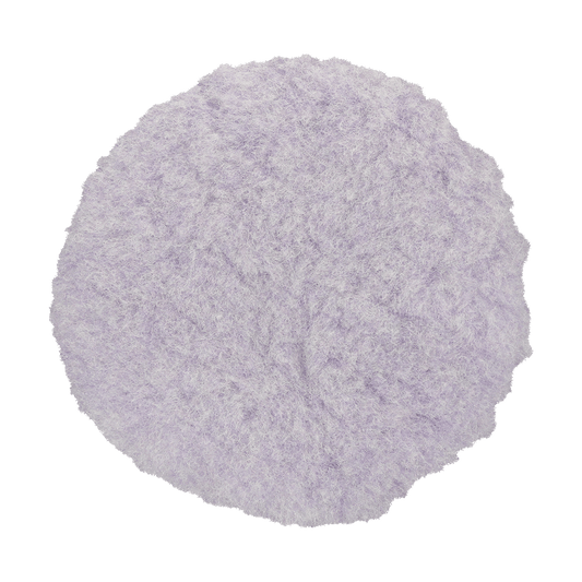 3KWP - 3" Purple 100% Knitted Wool Blend URO Wool® Pad - Cutting