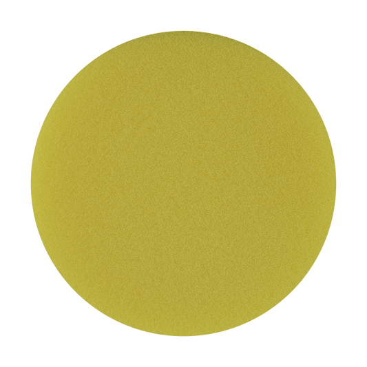 431G - 4" Yellow High Density Standard Foam Pad - Polishing