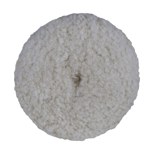 501G - 5" 100% Natural Wool (4 Ply Twist) Grip Wool Pad - Cutting