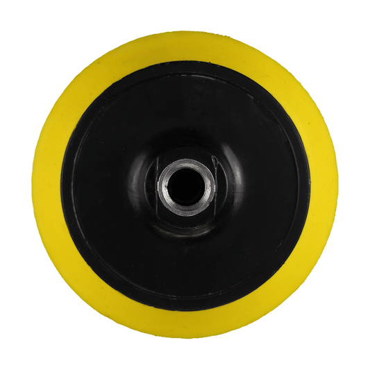 558XS - 5" J-Hook Backing Plate with 5/8"-11 Threads - Thick & Cushioned