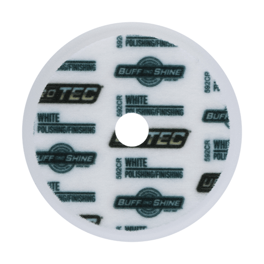 592CR - 5" White URO TEC® Foam Pad - Polishing/Finishing