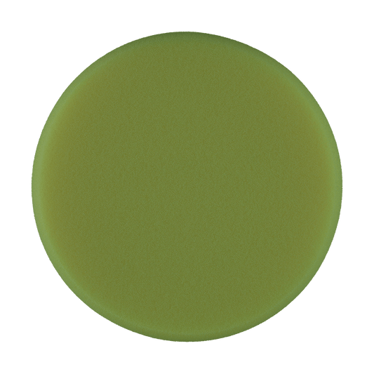631G - 6" Yellow High Density Standard Foam Pad - Polishing