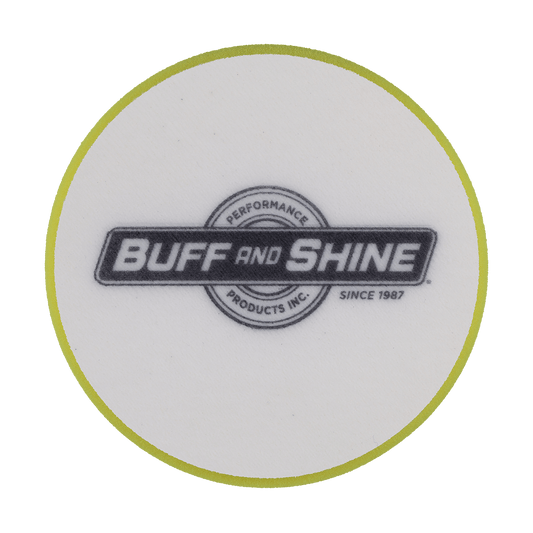631G - 6" Yellow High Density Standard Foam Pad - Polishing
