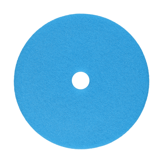 654EG - 6" Blue Coarse EdgeGuard™ Foam Pad - Heavy Cut