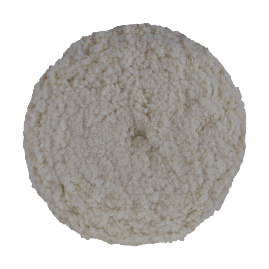 7503G - 7.5" 100% Natural Wool (4 Ply Twist) Grip Wool Pad - Cutting