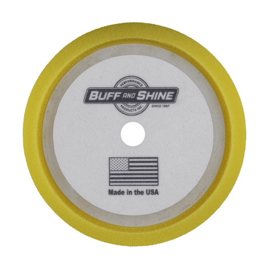 830WG - 8" Yellow Soft Convoluted Foam Pad - Cutting