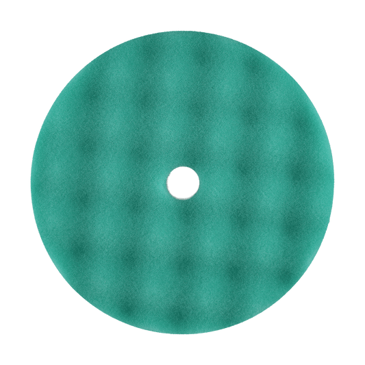 840WG - 8" Green Soft Convoluted Foam Pad - Medium Cut