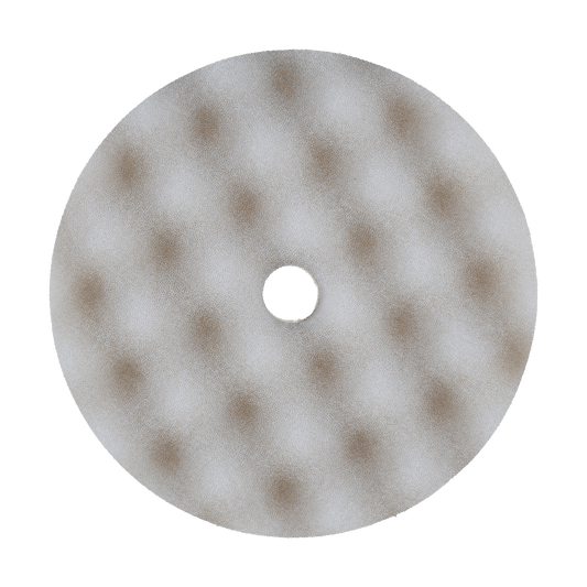 899WG - 8" White Coarse Convoluted Foam Pad - Cutting