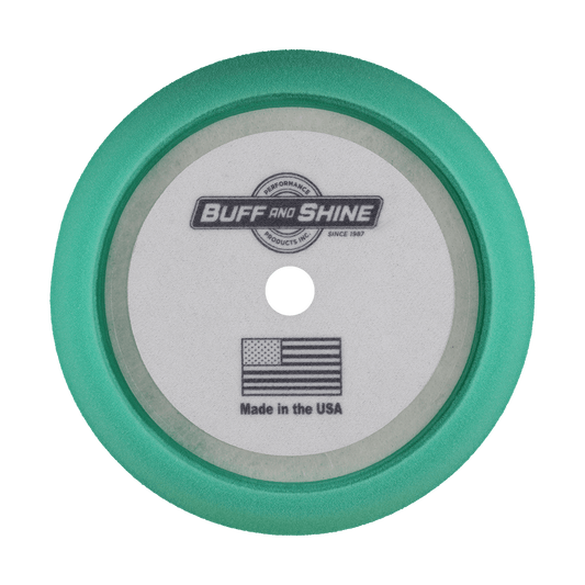 940G - 9" Green Soft Contour Foam Pad - Medium Cut