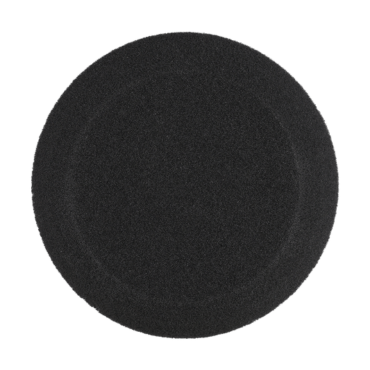 FA1K - Black Foam Applicator with Tapered Edge - 4.5" x 1"